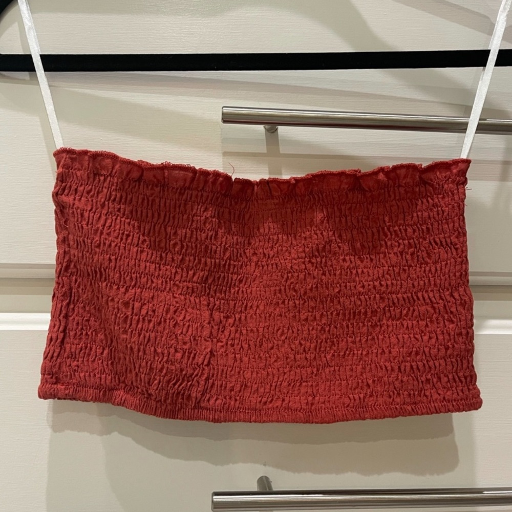 SHEIN size M smocked bandeau top